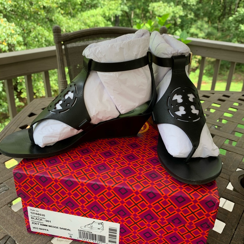 Tory Burch Zoey Wedge Sandals